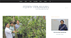 Desktop Screenshot of ferryfirmawan.com