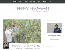 Tablet Screenshot of ferryfirmawan.com